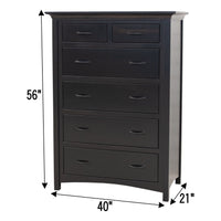 YSF Amish Mission Chest of Drawers