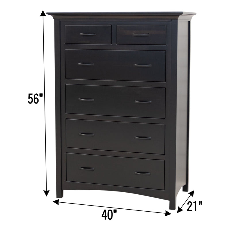YSF Amish Mission Chest of Drawers
