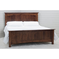YSF Amish Mission Wood Panel Storage Platform Bed
