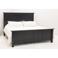 YSF Amish Mission Wood Panel Storage Platform Bed