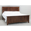 YSF Amish Mission Wood Panel Storage Platform Bed