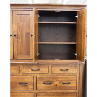 Madison Hickory Wood Mule Chest Armoire | WB