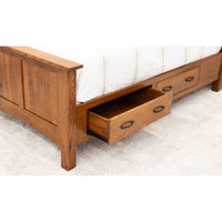 YSF Amish Mission Twin Storage Platform Bed