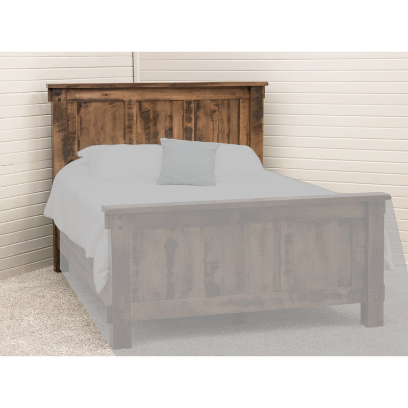 Baltic Amish Solid Wood Straight Headboard Only