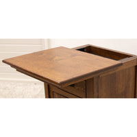 Hunters Hickory Wood 3-Drawer Nightstand | WB