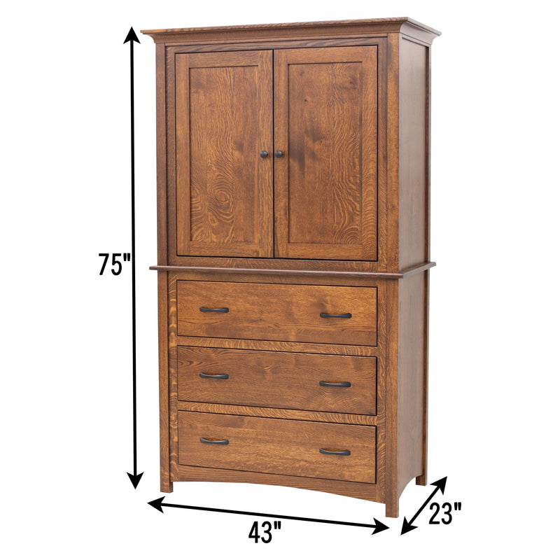 YSF Amish Mission Armoire
