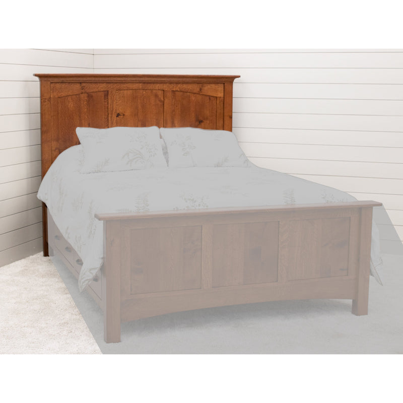 YSF Amish Mission Solid Wood Headboard Only