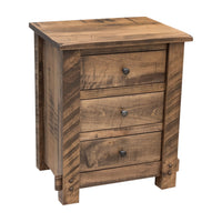 Baltic Amish 3-Drawer Nightstand