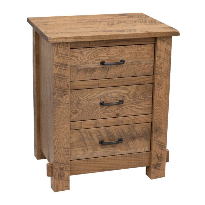 Baltic Amish 3-Drawer Nightstand