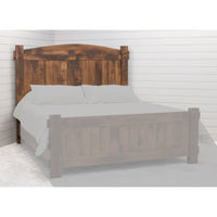 Baltic Amish Solid Wood Arched Headboard Only