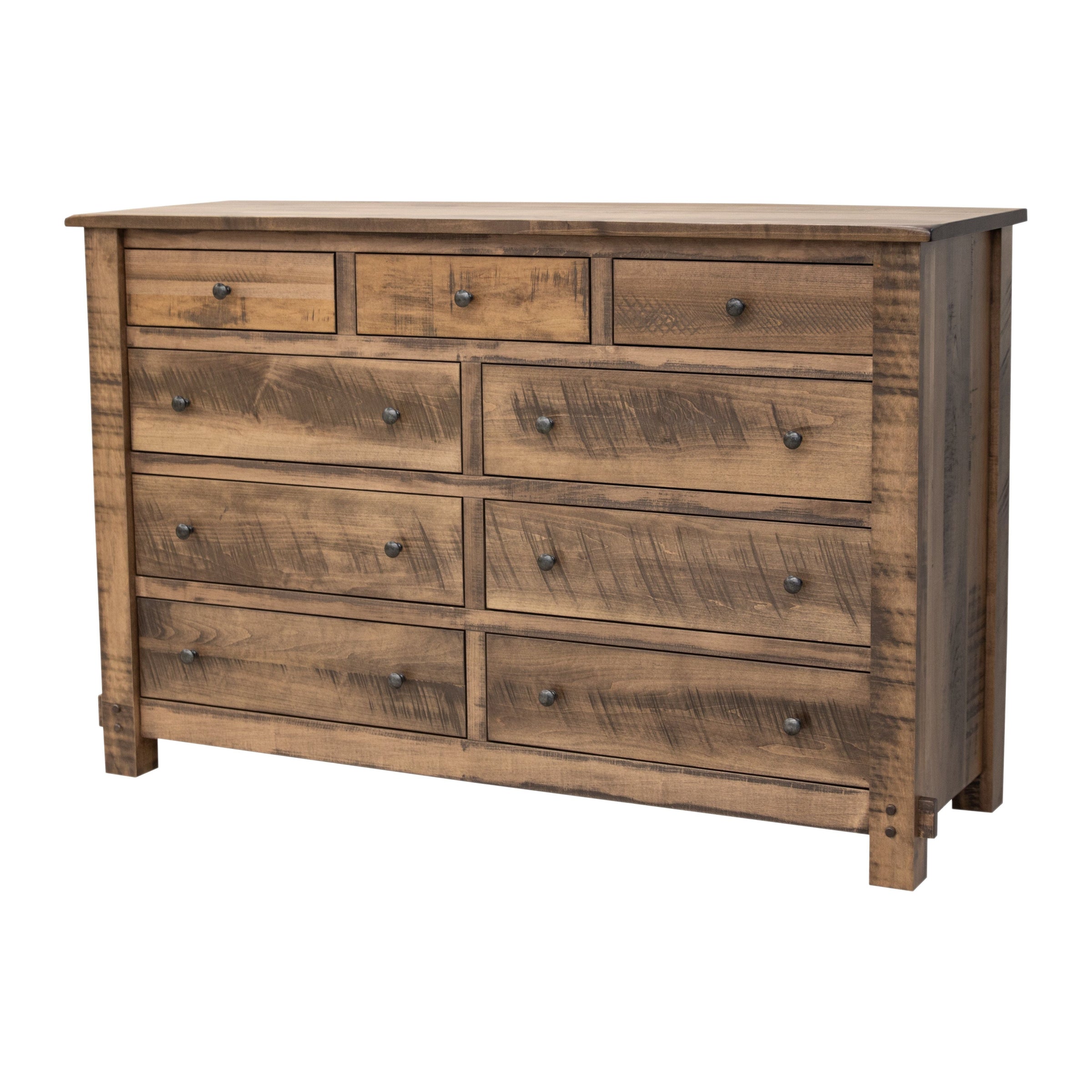 Baltic Amish 9-Drawer Tall Dresser – Yoder Signature Furniture