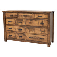 Baltic Amish 9-Drawer Tall Dresser