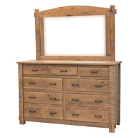 Baltic Amish 9-Drawer Tall Dresser