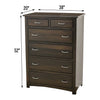 Millersburg Amish Chest of Drawers