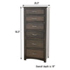 Millersburg Amish 6-Drawer Lingerie Dresser