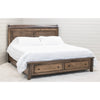 Dublin Amish Avondale Sleigh Storage Platform Bed