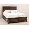 Dublin Amish Avondale Sleigh Storage Platform Bed
