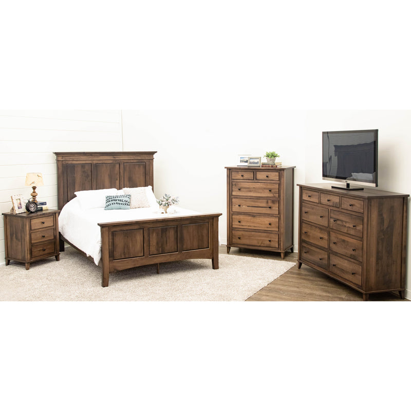 Dublin Amish 9-Drawer Tall Dresser