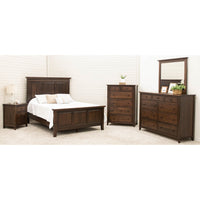 Dublin Amish 9-Drawer Tall Dresser