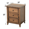 Dublin Amish 3-Drawer Nightstand
