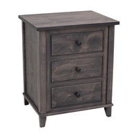Dublin Amish 3-Drawer Nightstand