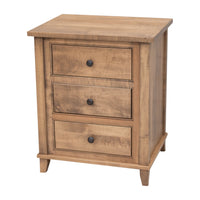 Dublin Amish 3-Drawer Nightstand