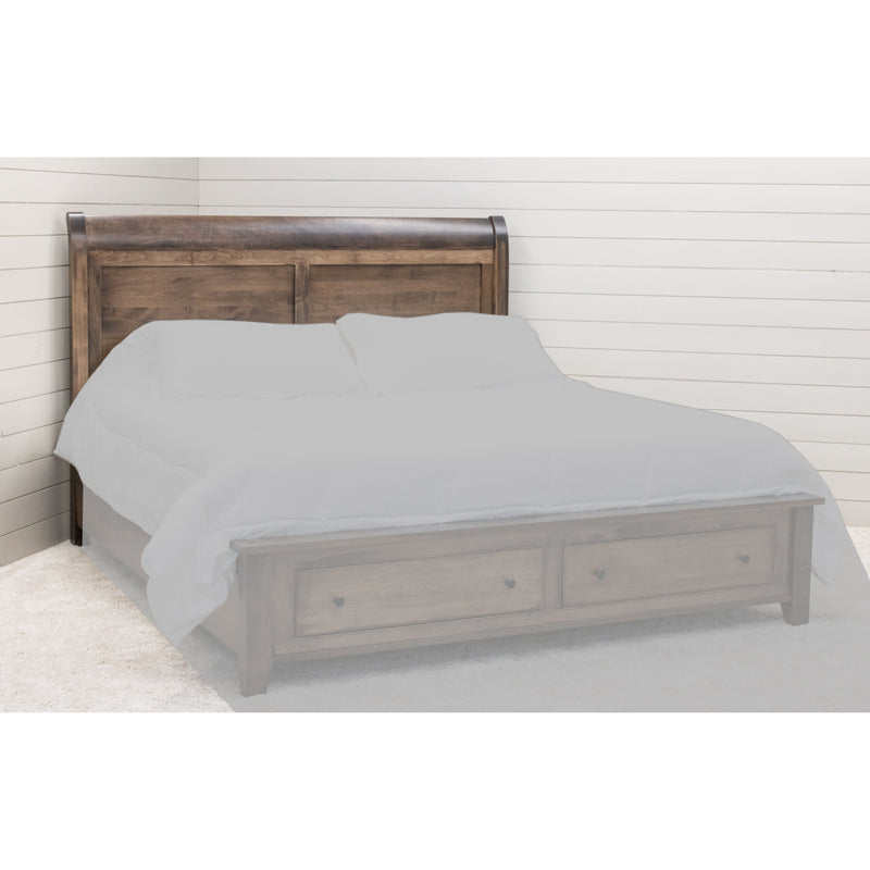 Dublin Amish Avondale Sleigh Solid Wood Headboard Only