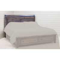Dublin Amish Avondale Sleigh Solid Wood Headboard Only