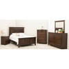 Dublin Amish Solid Wood Panel Headboard Only