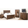 Dublin Amish Solid Wood Panel Headboard Only