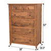 Dublin Amish Chest of Drawers