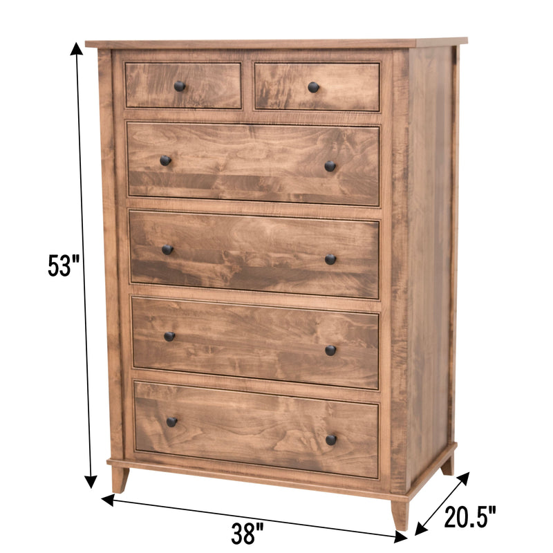 Dublin Amish Chest of Drawers