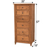 Dublin Amish 6-Drawer Lingerie Dresser