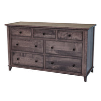 Dublin Amish 7-Drawer Low Dresser