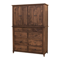 Dublin Amish Mule Chest Armoire