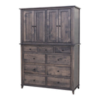 Dublin Amish Mule Chest Armoire