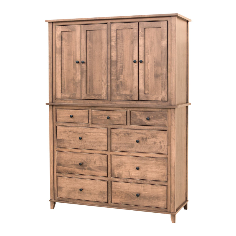 Dublin Amish Mule Chest Armoire