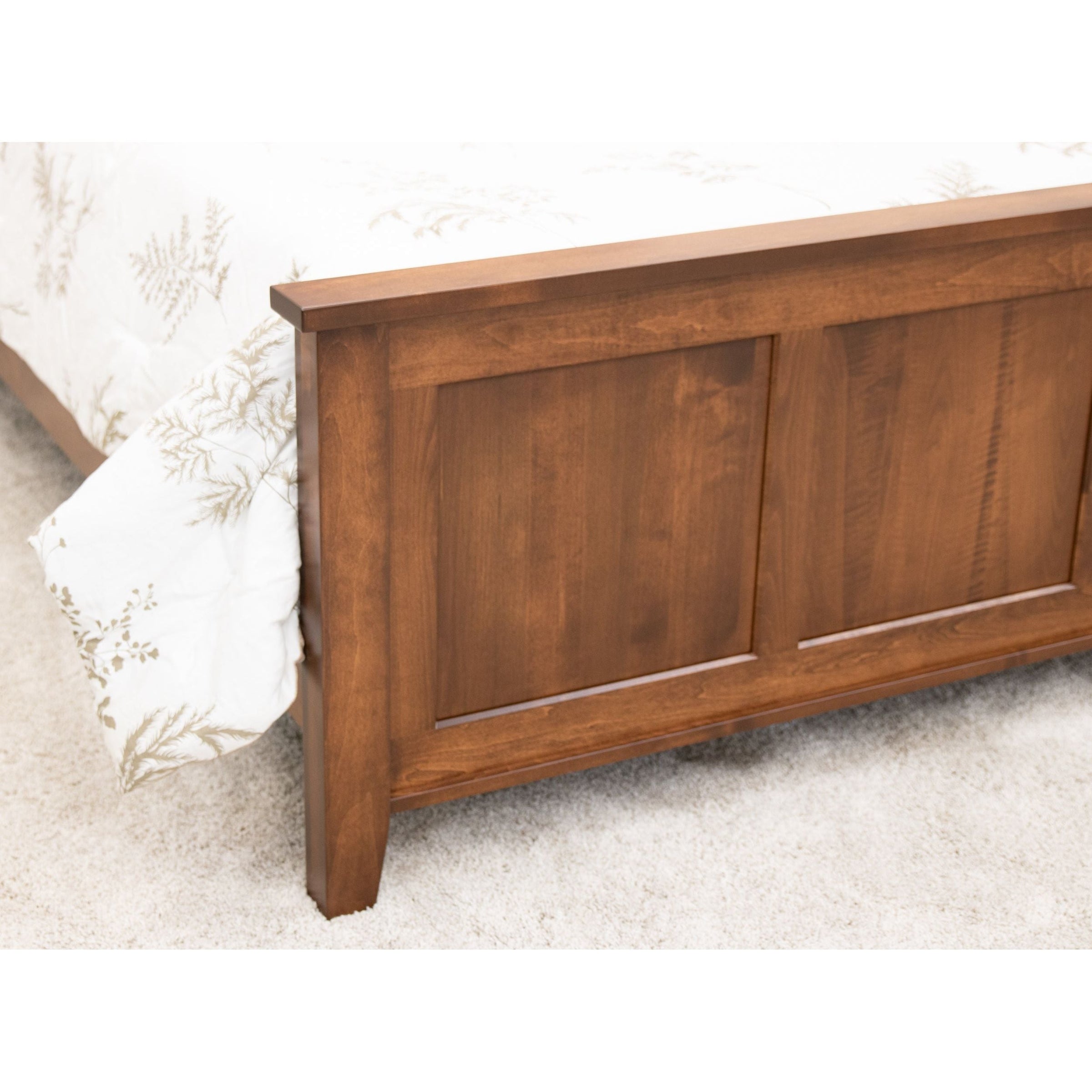 Dublin Amish Wood Panel Bed