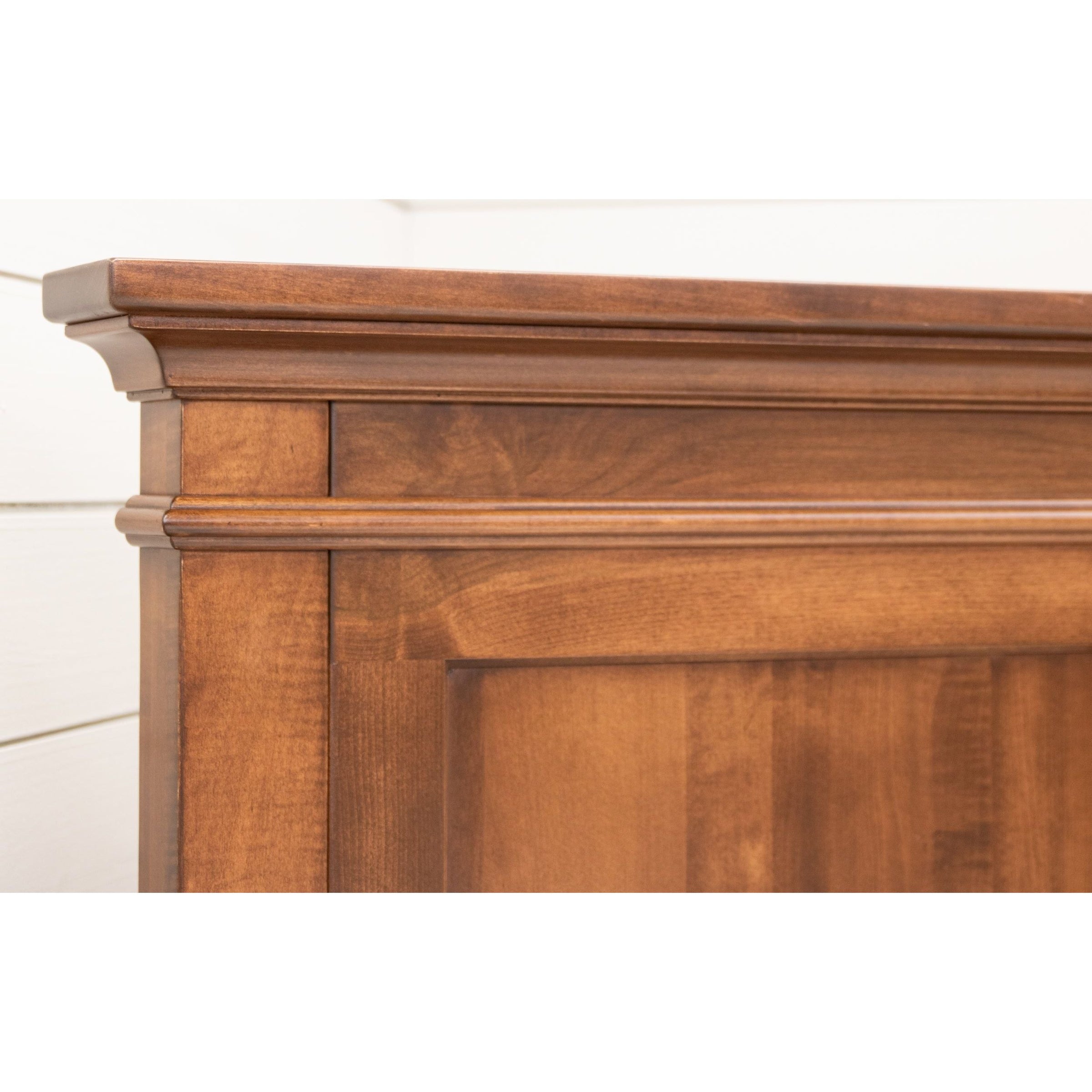 Dublin Amish Wood Panel Bed