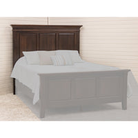 Dublin Amish Solid Wood Panel Headboard Only