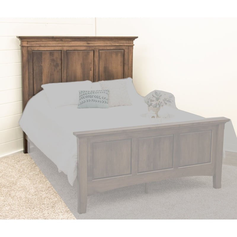 Dublin Amish Solid Wood Panel Headboard Only