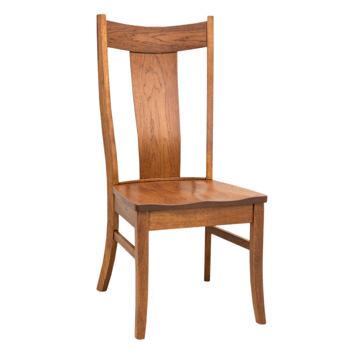 Emerald Hickory Wood Side Dining Chair | MC