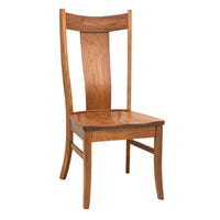 Emerald Hickory Wood Side Dining Chair | MC