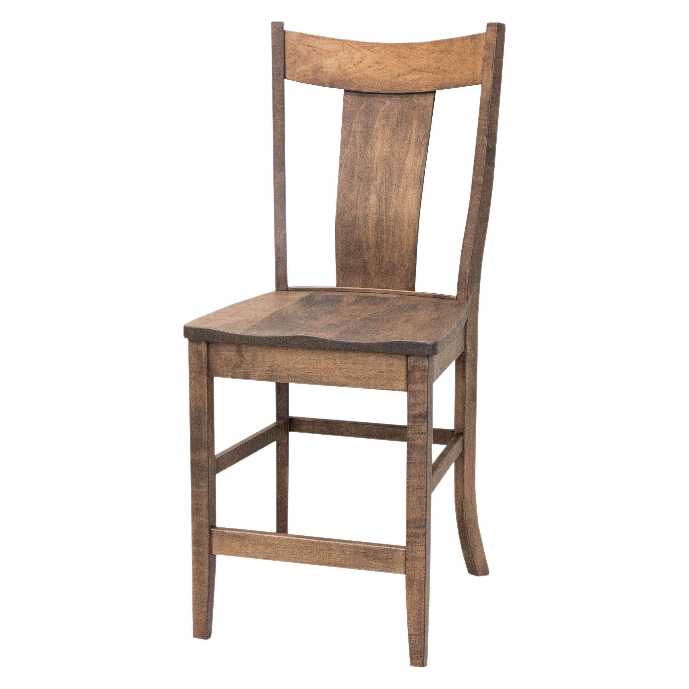 Emerald 24" Maple Wood Stationary Bar Stool | CO