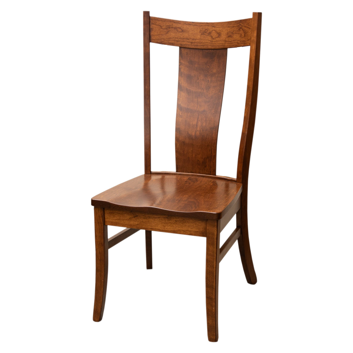 Emerald Cherry Wood Side Dining Chair | MC