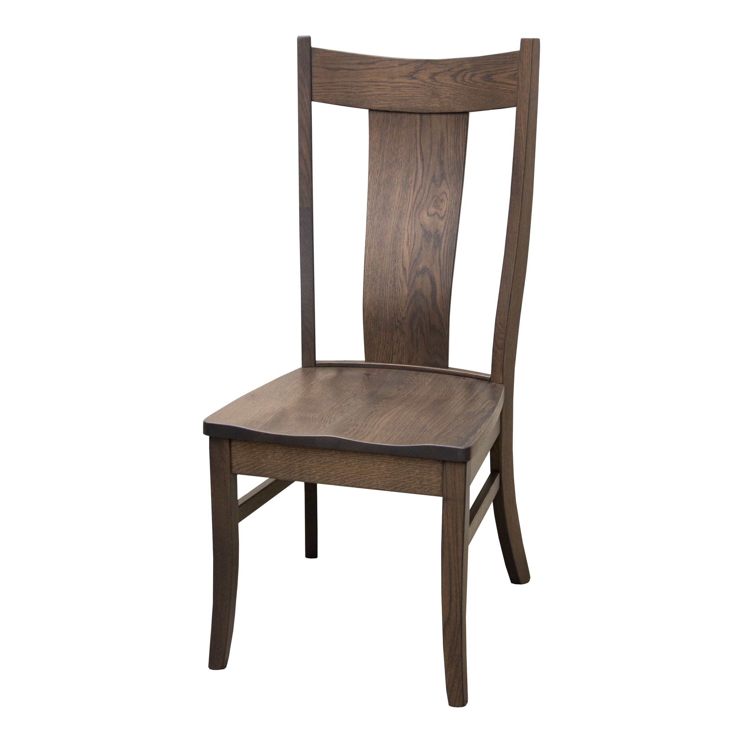 Emerald White Oak Wood Side Dining Chair | SB