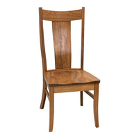 Emerald Hickory Wood Side Dining Chair | HC