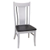 Emerald White & Wood Side Dining Chair | M-AV&GS