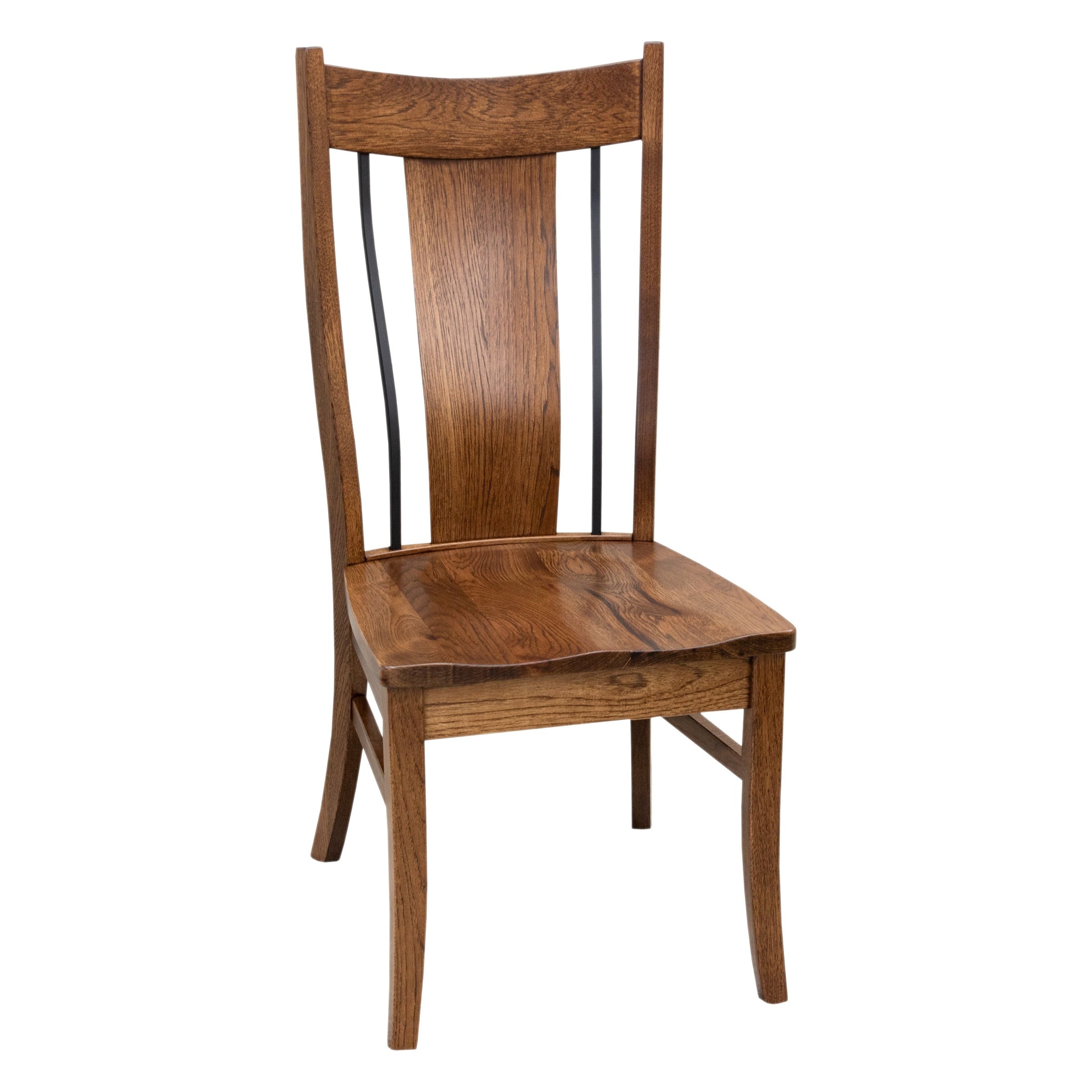 Emerald Hickory Wood Side Dining Chair | ASB