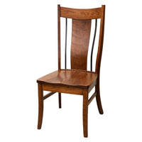 Emerald Cherry Wood Side Dining Chair | MC